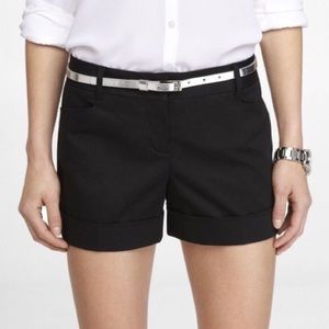 Express Mid Rise Navy Shorts Size 4